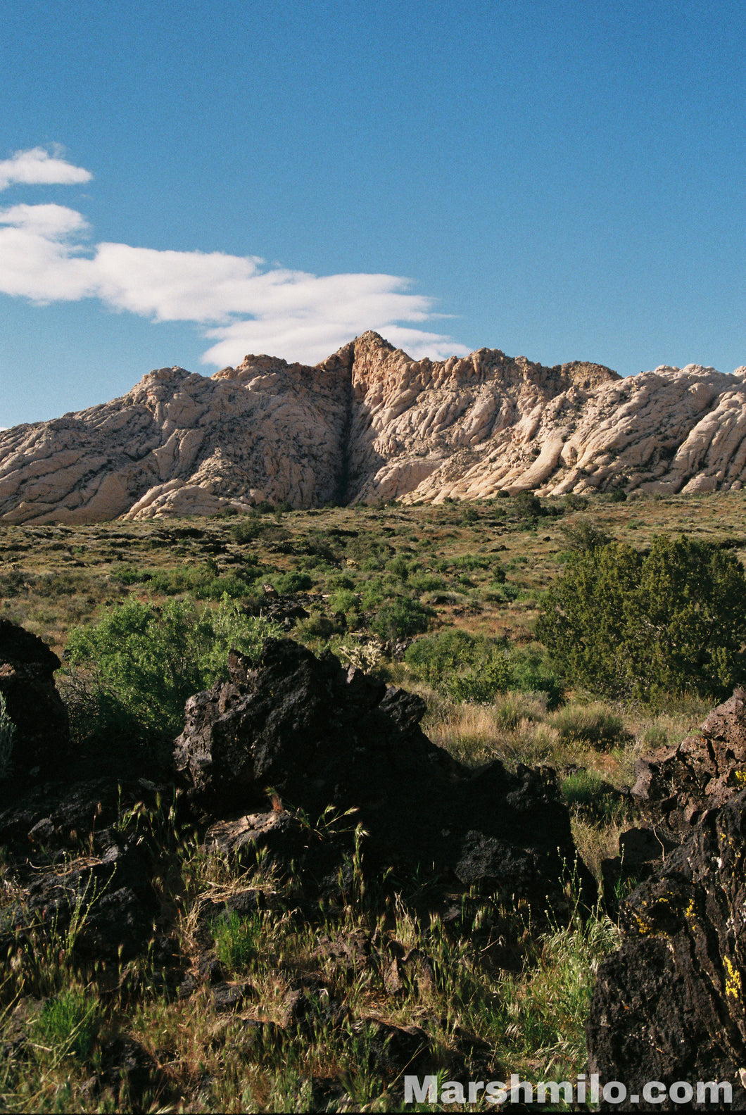 Snow Canyon White Rock