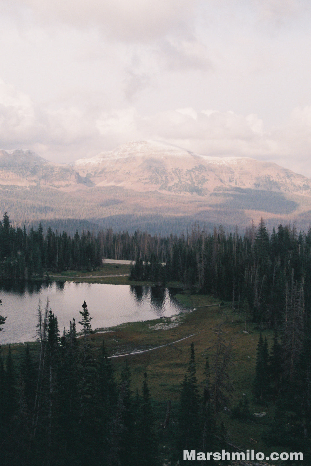 Moosehorn Lake August Snow